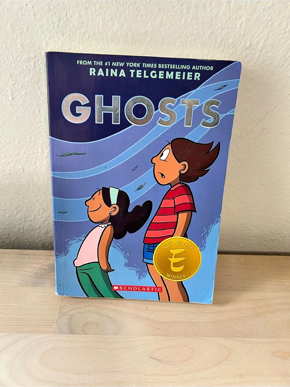 Scholastic Ghosts by Raina Telgemeier Graphic Novel